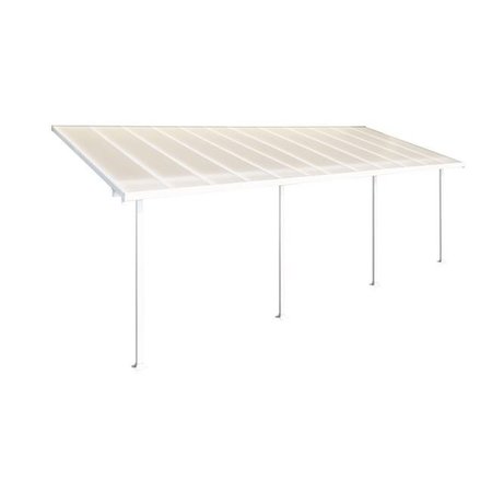 PALRAM Palram - Canopia HG9324 Feria Patio Cover - 10 ft. x 24 ft. - White HG9324